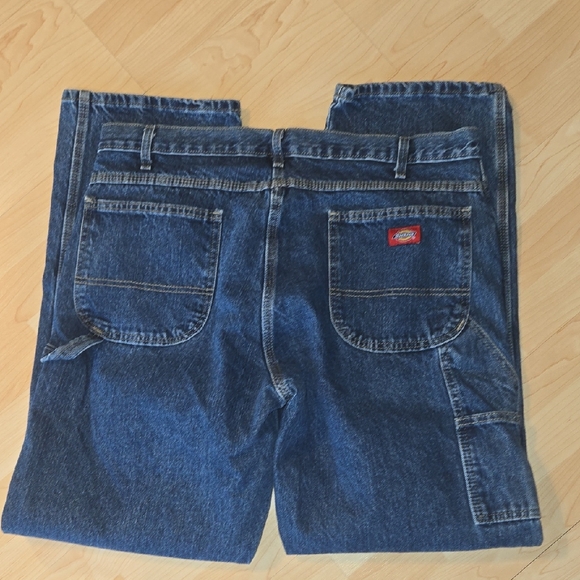 Dickies Other - Dickies Blue Carpenter Work Jeans Mens 38x34 Outdoor Jeans